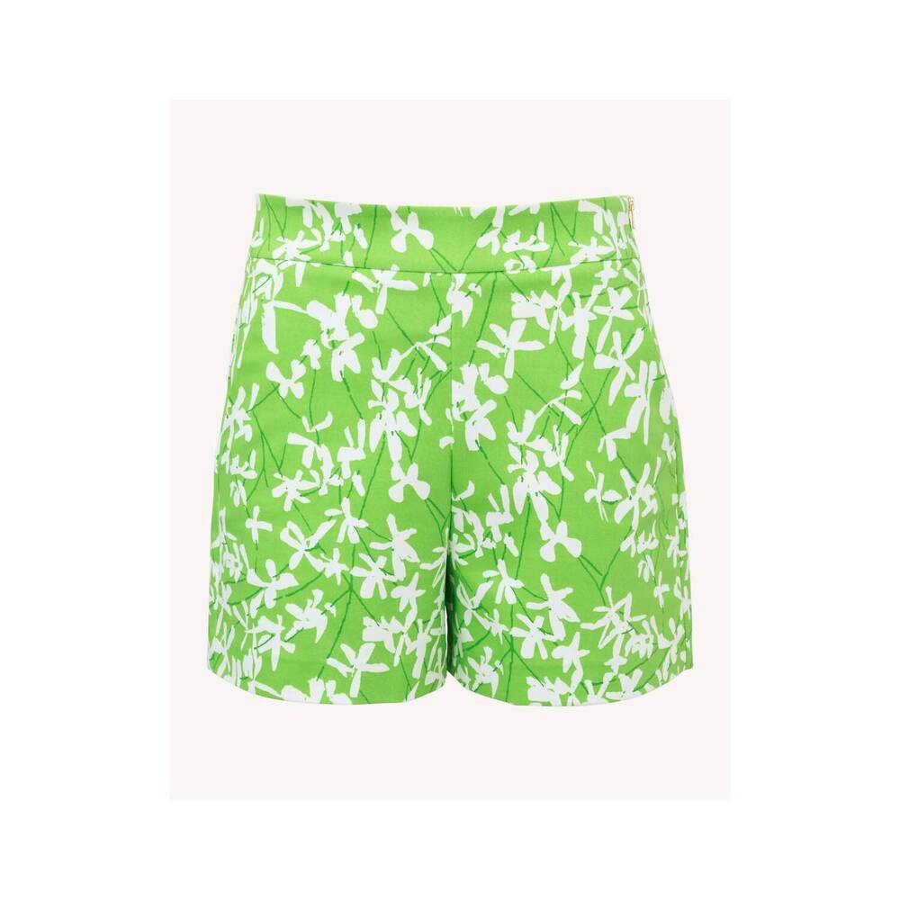 NEW LILLY PULITZER sarissa pull-on stretch shorts in crocodile green liza - Picture 7 of 7